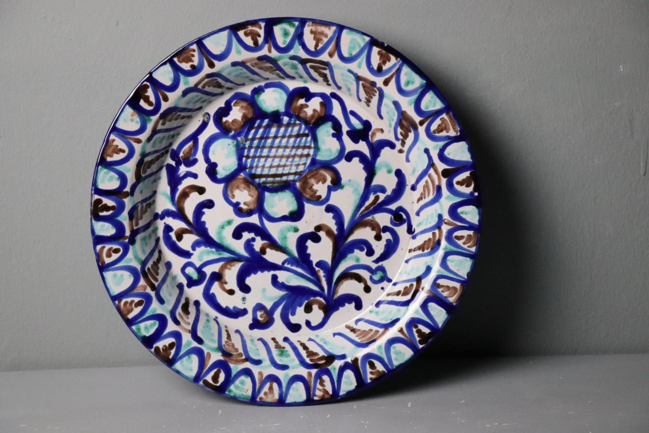 Fuente semillana con girasol