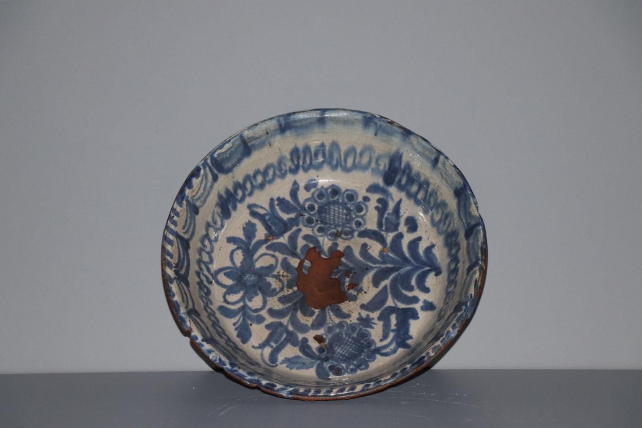 Fuente semillana con margarita y girasoles