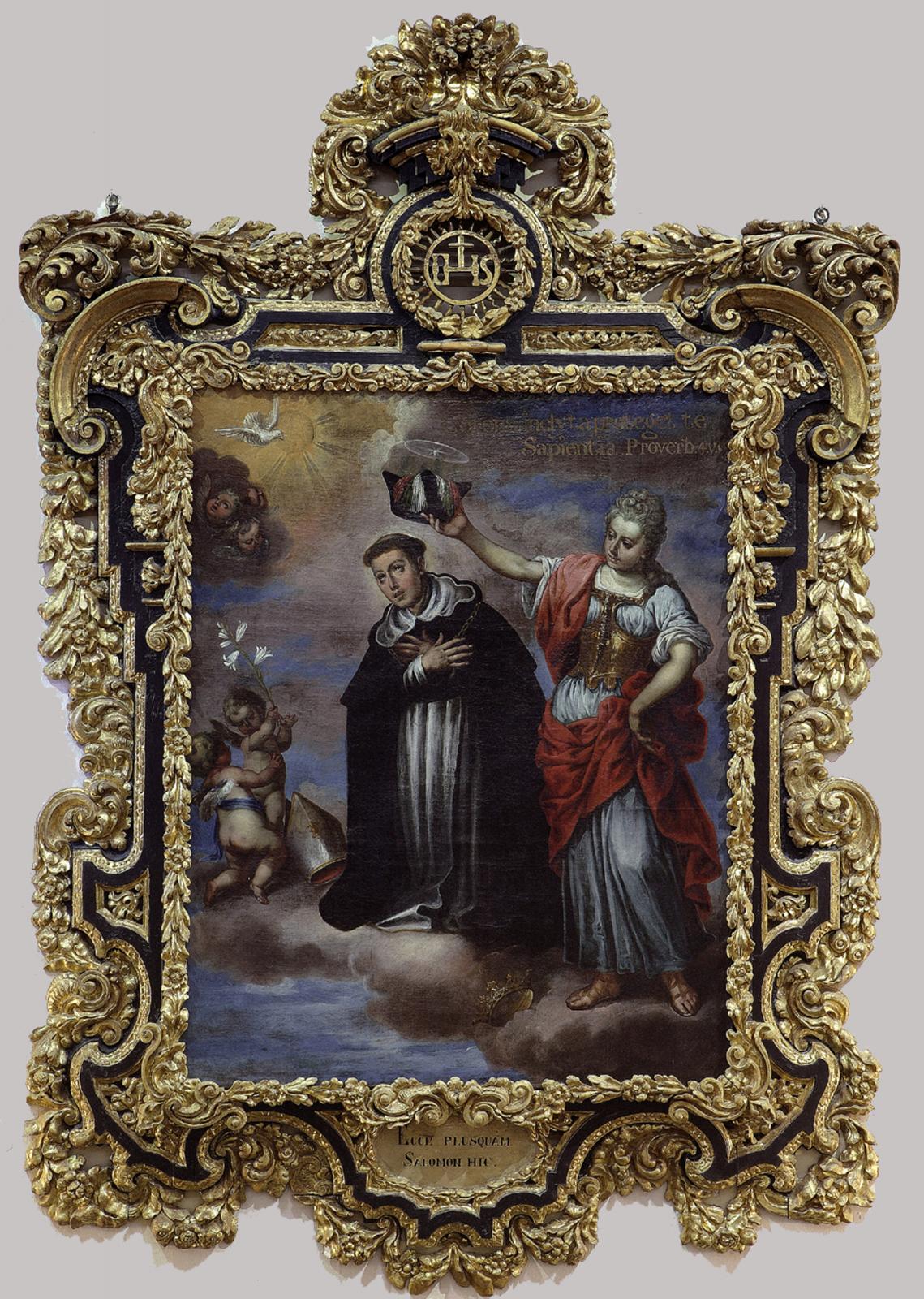 Marco de la Coronación de Santo Tomás de Aquino