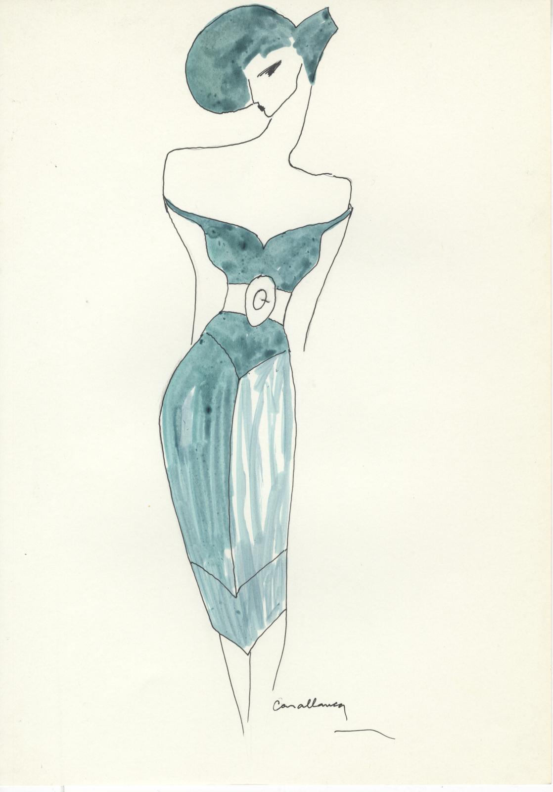 Dibujo 8. Serie figurines