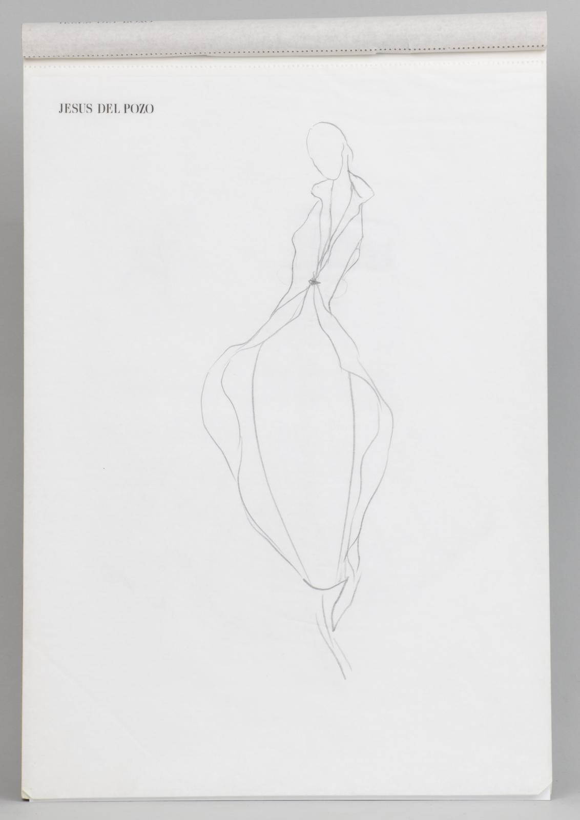 Dibujo 1. Serie Bloc Jesús del Pozo Izquierda.