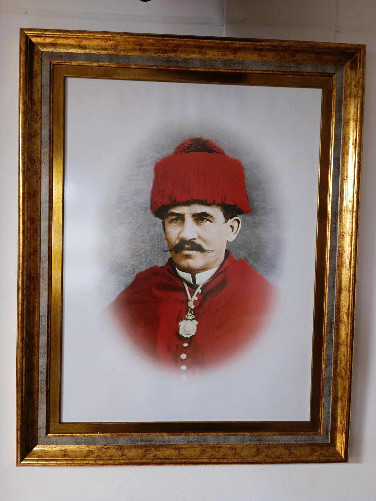 Retrato de Andrés Manjón y Manjón. Catedrático de la Universidad de Granada