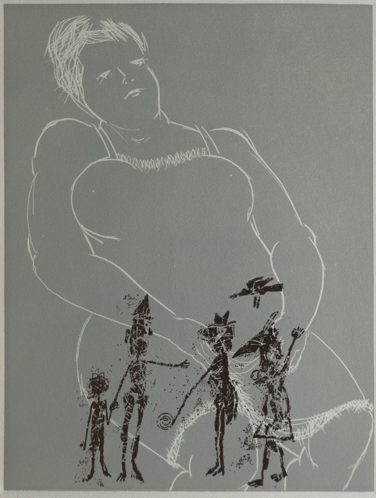 Mujer gorda y autosaurios